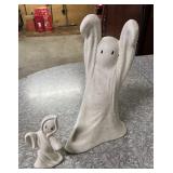 Vintage Pair of Ceramic Ghosts