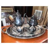 Vintage International Silver Co. Camille Tea Set