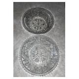 C 1950 Anchor Hocking Stars & Bars Bowls - 2
