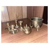 Vintage Collection of Indian Brass Items