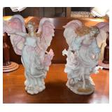 C 1998 Pair of Roman Seraphim Angels