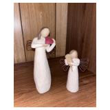 C 2000 Willow Tree Wooden Angels - 2