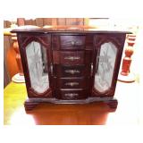 Vintage Table Top Jewelry Box
