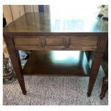Vintage Bassett Walnut End Table