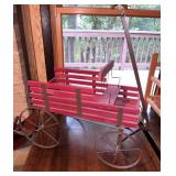 Vintage Red Wagon for Dolls