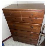 Vintage Pine Colonial Revival Dresser