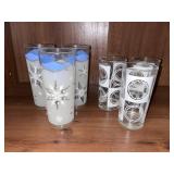 Vintage Anchor Hocking Snowflake Tumblers - 3