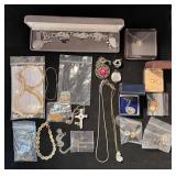 Vintage Designer Earrings, Bracelets & Necklaces