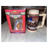 2003 Budweiser Holiday Stein - NEW IN BOX