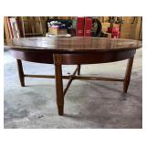 Vintage Large MCM Oak Coffee Table