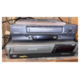 Vintage Emerson & RCA VHS VCRs