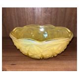 Imperial Marigold Opalescent Carnival Glass Bowl