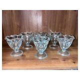 Vintage Anchor Hocking Sundae Cups - 6