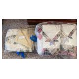 Collection of Quilted Spreads & Shams