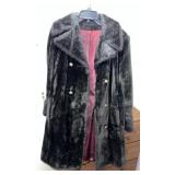 C 1960 Malden Faux Fur Ladies Coat