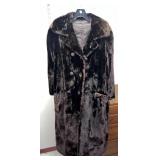 Vtg. Borgazia-Style Faux Fur Ladies Coat