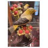 Vintage Ceramic Goldfinch Figurine