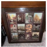 1970 Bruce Mitchell & HOMCO Fall Wall Art