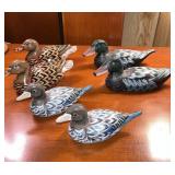 Collection of Wood, Ceramic & Resin Ducks-6