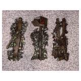 Vintage Burwood Squirrel Wall Plaques - 3