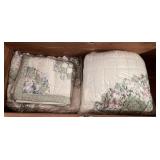Vintage Matching Twin Qulits & Shams