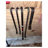 Vintage Steel Pry Bars - 5