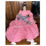 C 1970 Bradley-Style Big Eye Doll w/ Dress