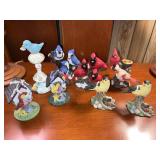 Collection of Assorted Resin Birds - 8