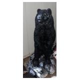 Vintage Resin 24" T Bear Decoration