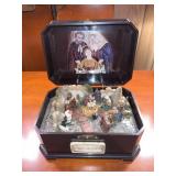Christmas Light Up Music Box