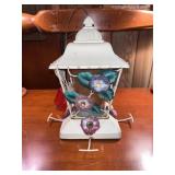 Vintage Metal Outdoor Bird Feeder