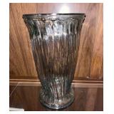 Vintage Large Clear Flower Vase