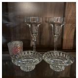 Vintage Collection of Glass Votives - 5