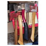 Collection of Used Hatchets - 5