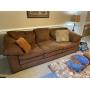 Vintage Micro Suede Sofa