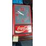 WORKING COCA COLA  WALL CLOCK