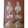 (2) SMALL OIL LAMPS