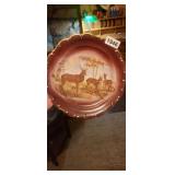 DEER DECORATIVE PLATE