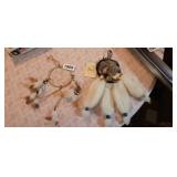 2 INDIAN DREAM CATCHERS