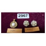 MONET PIN AND MARVELLA EARRINGS