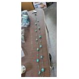 BODY ELEMENTS TURQUOISE AND BEAD NECKLACE