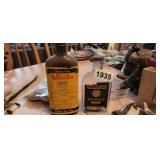 2 VINTAGE BOTTLES