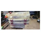 5 ORGANIZERS WITH TACKLE