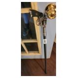REVOLVER HANDLED WALKING CANE