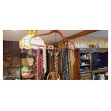 COSTUME JEWELRY ON A HANGER