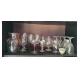 SHELF OF GLASSES PLUS