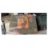 AUTUMN GLASS CUTTING BOARD