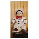 KNOWLES PORCELAIN SAILOR DOLL
