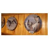 (2) W.T GEORGE COLLECTORS PLATES *WATER FOWL