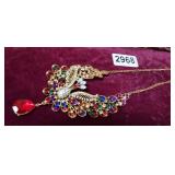 PEACOCK NECKLACE